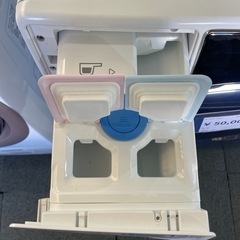 【本日限定】アクア 12kg/6kg ドラム式 乾燥付き洗濯機 2022年製の画像