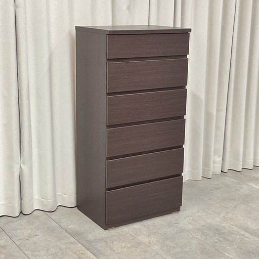 KK-14【新入荷　リサイクル品】ニトリ　フォウ60 ハイチェスト　ブラウン