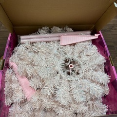 francfrancピンククリスマスツリー150cmの画像