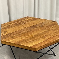 KK-15【新入荷　リサイクル品】NOCE SC-463/ペンタゴン　コーヒーテーブル　紫壇の画像