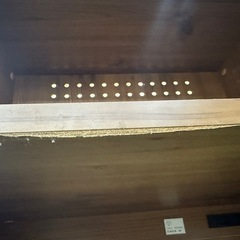 【ドリーム川西店御来店限定】☆ジモティー見たよ♪割引☆扉収納付きレンジ台／クリーニング済み【2125560000036945】の画像