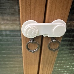 【ドリーム川西店御来店限定】☆ジモティー見たよ♪割引☆扉収納付きレンジ台／クリーニング済み【2125560000036945】の画像