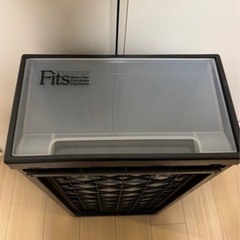 【受付中】Fits 収納ケース　ブラック　２つセットの画像