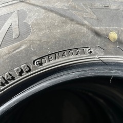 175/80R16BS 4本スタッドレス ジムニー等の画像