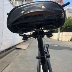 かなり綺麗なビーチクルーザー24インチ マットブラックの画像