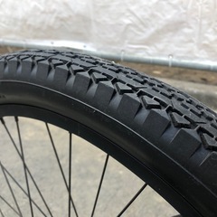 かなり綺麗なビーチクルーザー24インチ マットブラックの画像