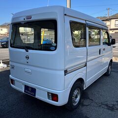 【総額コミコミ】広島発プライムゲート28年NV100クリッパーバン（エブリィバンOEM）車検令和8年3月　ワンオーナー　純正ナビ　地デジテレビ　ETC　ABS　オートギアシフト　集中ドアロック　タイミングチェーン　修復歴無し　ディーラー系オートオークション仕入　軽バン　格安の画像