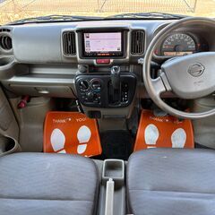 【総額コミコミ】広島発プライムゲート28年NV100クリッパーバン（エブリィバンOEM）車検令和8年3月　ワンオーナー　純正ナビ　地デジテレビ　ETC　ABS　オートギアシフト　集中ドアロック　タイミングチェーン　修復歴無し　ディーラー系オートオークション仕入　軽バン　格安の画像