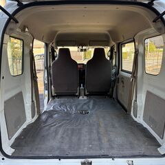 【総額コミコミ】広島発プライムゲート28年NV100クリッパーバン（エブリィバンOEM）車検令和8年3月　ワンオーナー　純正ナビ　地デジテレビ　ETC　ABS　オートギアシフト　集中ドアロック　タイミングチェーン　修復歴無し　ディーラー系オートオークション仕入　軽バン　格安の画像