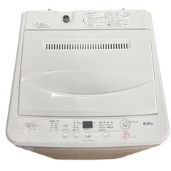 YAMADA SELECT(ヤマダセレクト) YWM-T60H1 洗濯機 ヤマダオリジナル 6.0kg ホワイト 2021年製の画像
