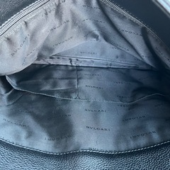 BVLGARI ブルガリ 本革 レザー ビジネスバッグ ブリーフケース ブラック メンズの画像