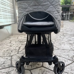 【犬用・3ヶ月使用】AIRBUGGY FITT Wiz アースグレー（家の外でで保管）の画像