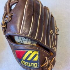 野球/ソフトボールグローブ左利き用3＋1計4個。の画像