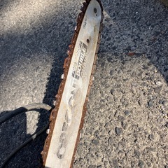 電気チェーンソーの画像