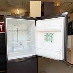 【超美品‼️】パナソニック 2022年製 138Lノンフロン冷凍冷蔵庫 静音設計 マットビターブラウン♪の画像