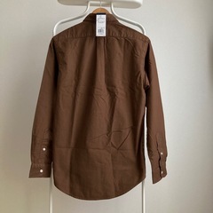 新品　ポロ　ラルフローレン　シャツ　長袖　ブラウン　茶色　XS ラルフの画像