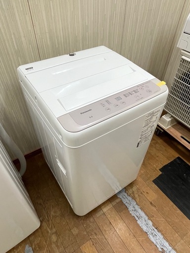 47 人気のPanasonic!! 6.0kg 全自動電気洗濯機 2022年 NA-F60B15