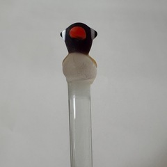 ガラスペンギンマドラー4本組の画像