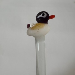 ガラスペンギンマドラー4本組の画像