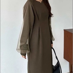 JUNOAH オケージョンワンピース Mサイズ【未使用】の画像