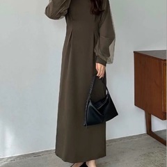 JUNOAH オケージョンワンピース Mサイズ【未使用】の画像