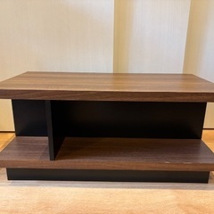 ダークブラウン☆ローテーブル☆クーペの画像