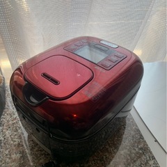 Panasonic IHジャー 炊飯器❗️ レッド&ブラウンカラー の画像