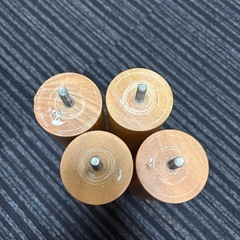 無印ベットの脚の画像