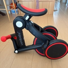 子供用折りたたみ三輪自転車の画像