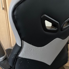 JOYFLY ゲーミングチェア ブラック/ホワイトの画像