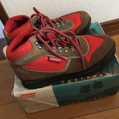 コールマン 登山靴 トレッキングシューズ スエード 23.5cmの画像