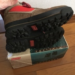 コールマン 登山靴 トレッキングシューズ スエード 23.5cmの画像