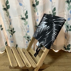 イケア　IKEA 木製イス　の画像