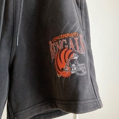 新品　アバクロ　NFL ハーフパンツ　パンツ　アメフト　ベンガルズ　スウェットの画像