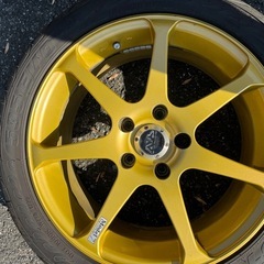 AVS MODEL7 17インチPCD114.3 7J+40の画像