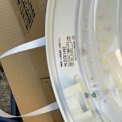 NEC製 LEDシーリングライト 調光機能付き 完動品 割れありの画像