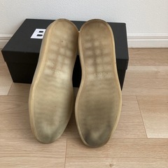 BOSS ボス　靴　スエード　シューズ　27cm スニーカー　9 ネイビー　紺の画像