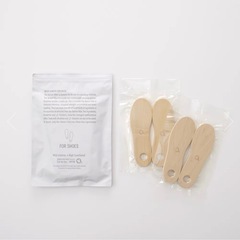 青森ヒバ靴用消臭・抗菌除湿材 2足 /FOR SHOES 新品の画像