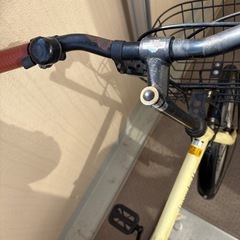 レイチェル(Raychell) 折りたたみ自転車 20インチ　FB-206R アイボリーの画像