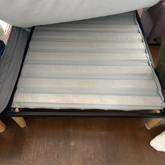0円脚付きシングルマットレスの画像