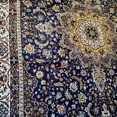 【お取引先決定】大判ラグマット（ペルシャ柄風）お譲りしますの画像