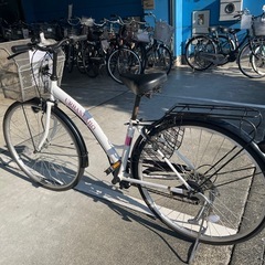 【大人用】整備済中古自転車 27型URBANLABO 白色 <自転車のオオムラ 静岡店>の画像