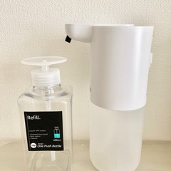 2個セット　充電式ソープディスペンサーの画像