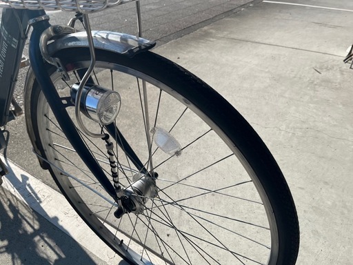 【完売御礼】【大人用】整備済中古自転車 丸石27型フレッシュタウンV 紺色 <自転車のオオムラ 静岡店>
