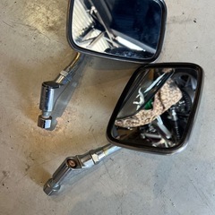 バイク ミラー 左右セットの画像