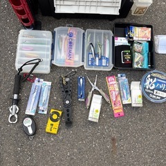 激安釣具まとめ売りの画像