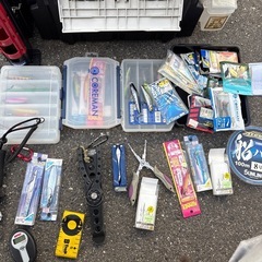 激安釣具まとめ売りの画像