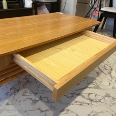 ローテーブル　引き出し　リビングテーブルの画像