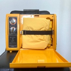 【動作確認済】レトロ家電 MITSUBISHI ふとん乾燥機 AD-800の画像