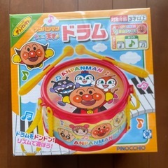 新品【うちの子天才ドラム】アン
パンマンおもちゃ楽器太鼓の画像
